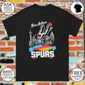 City Skyline San Antonio Spurs Basketball Game Day Playoffs 2026 shirt