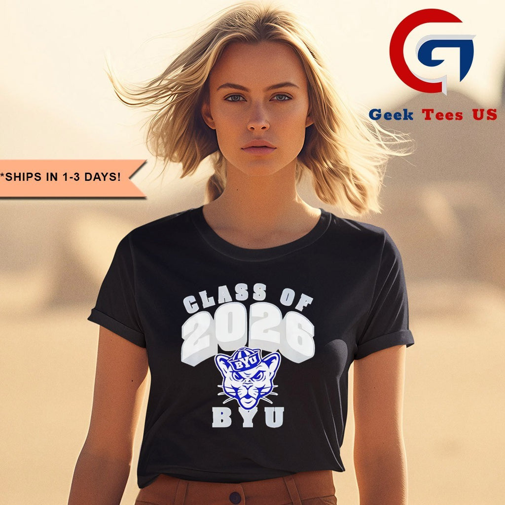 Class of 2026 BYU mascot shirt