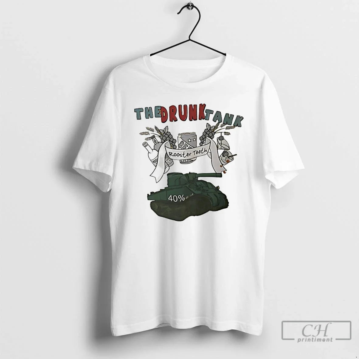 Drunk Tank Rooster Teeth Unisex T-shirt, Sweatshirt, Hoodie (1)