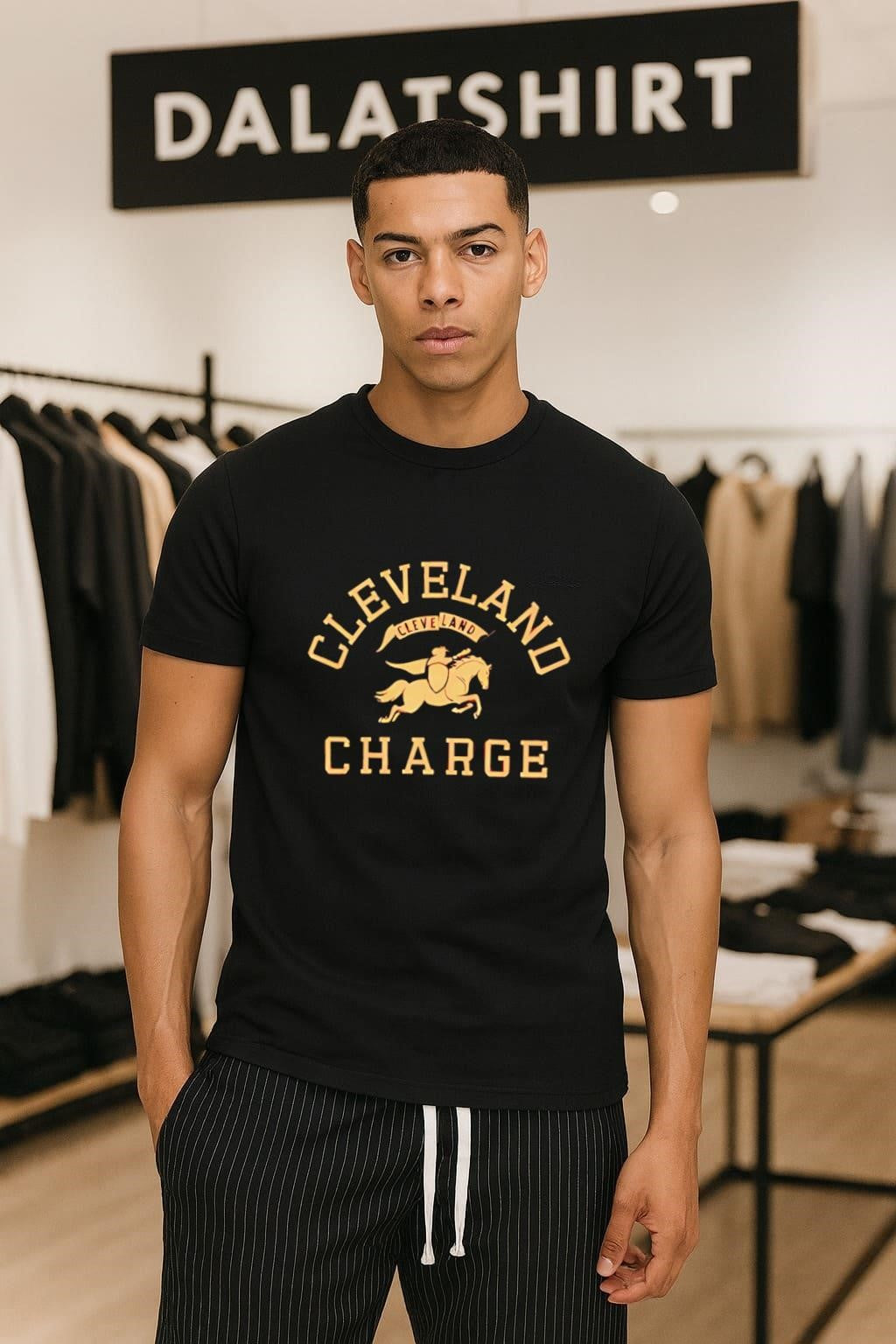 Cleveland Charge Knight Riding Horse Logo shirt