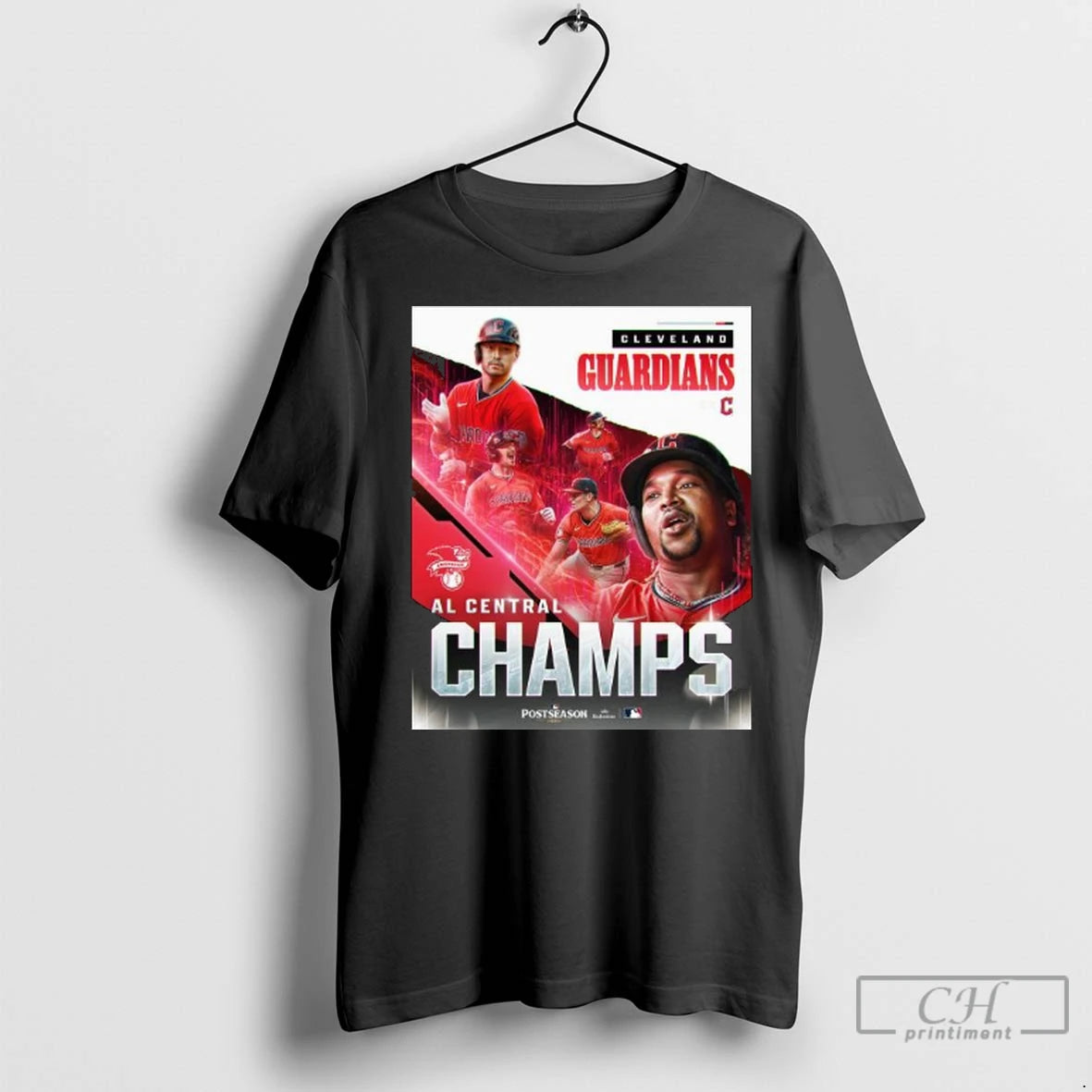 Cleveland Guardians Al Central Champs 2025 Long Sleve