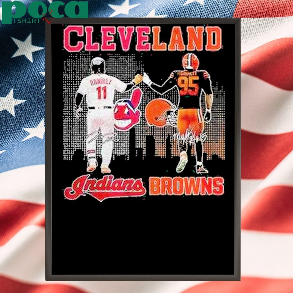 Cleveland Indians Guardians Cleveland Browns Proud Of The State Shirt