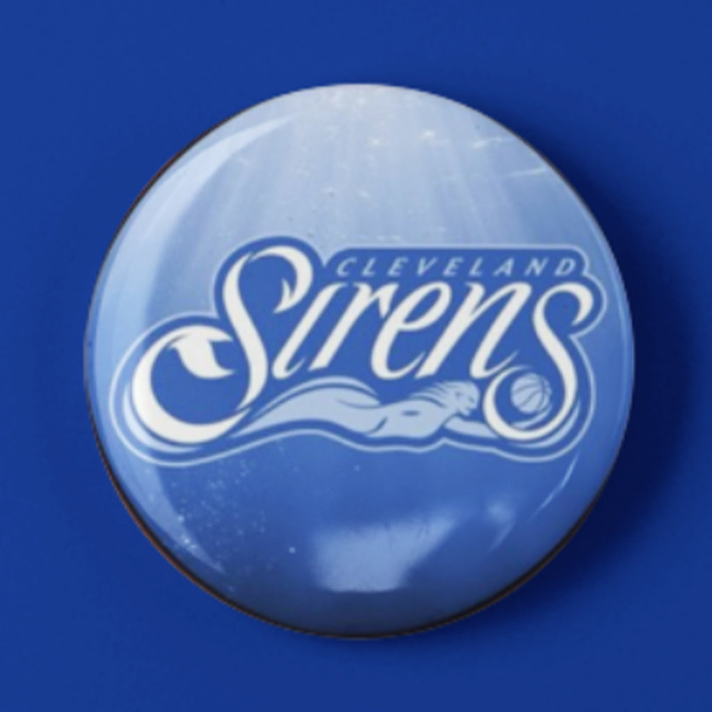 Cleveland Sirens Button