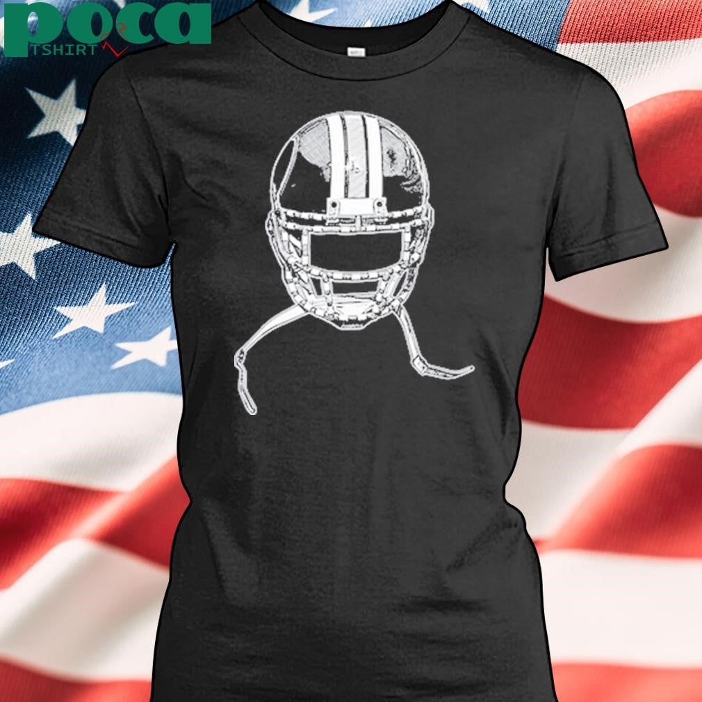 Clinton Portis Wearing Washington Commanders Sean Taylor Legacy Project Helmet T-Shirt