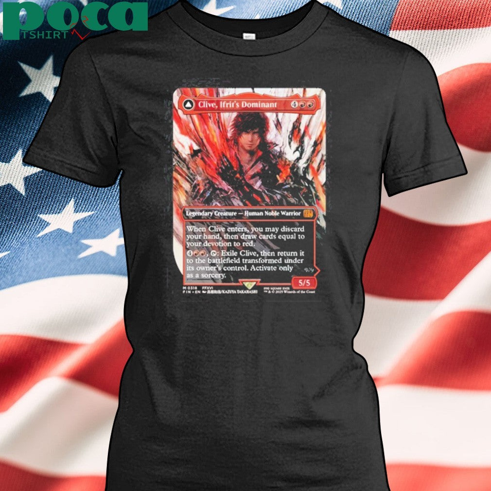Clive Ifrit’s Dominant Card Shirt