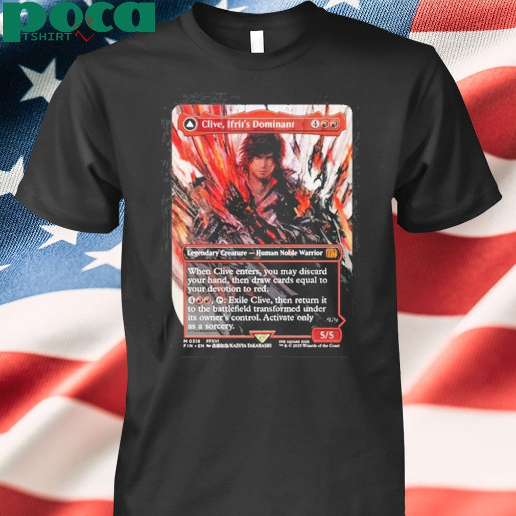 Clive Ifrit’s Dominant Card Shirt