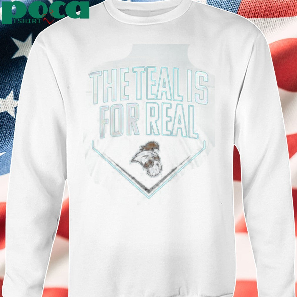 Coastal Carolina Baseball The Teal IS For Real T-shirt
