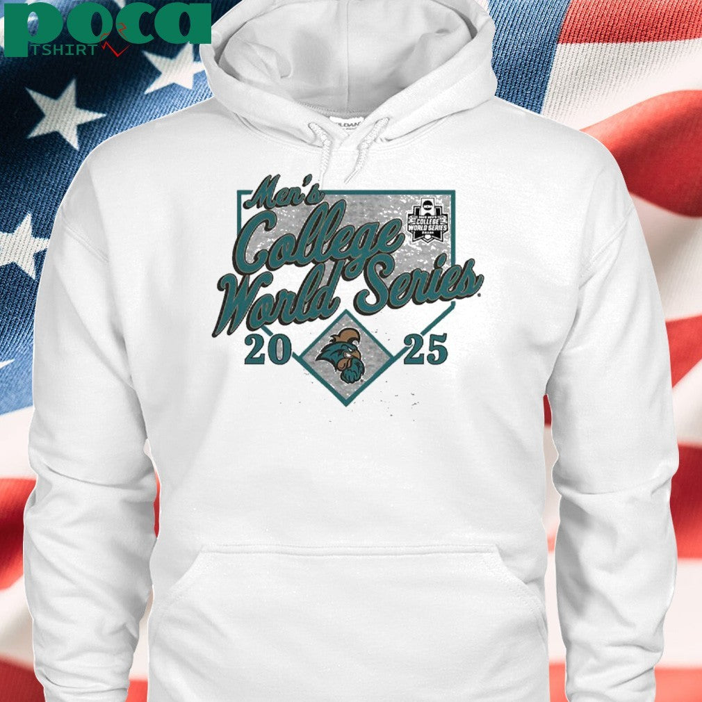 Coastal Carolina Chanticleers 2025 Ncaa Baseball Men’s College World Series Bullpen Ace T-shirt