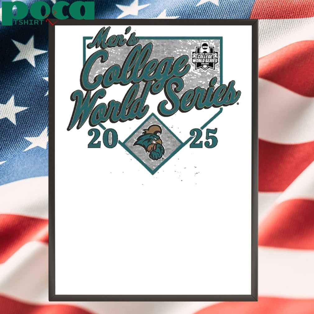 Coastal Carolina Chanticleers 2025 Ncaa Baseball Men’s College World Series Bullpen Ace T-shirt