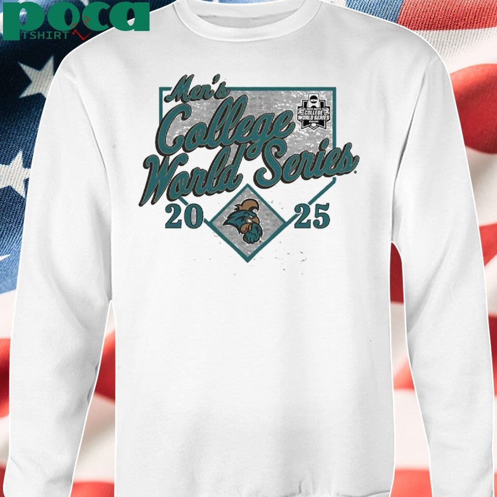 Coastal Carolina Chanticleers 2025 Ncaa Baseball Men’s College World Series Bullpen Ace T-shirt