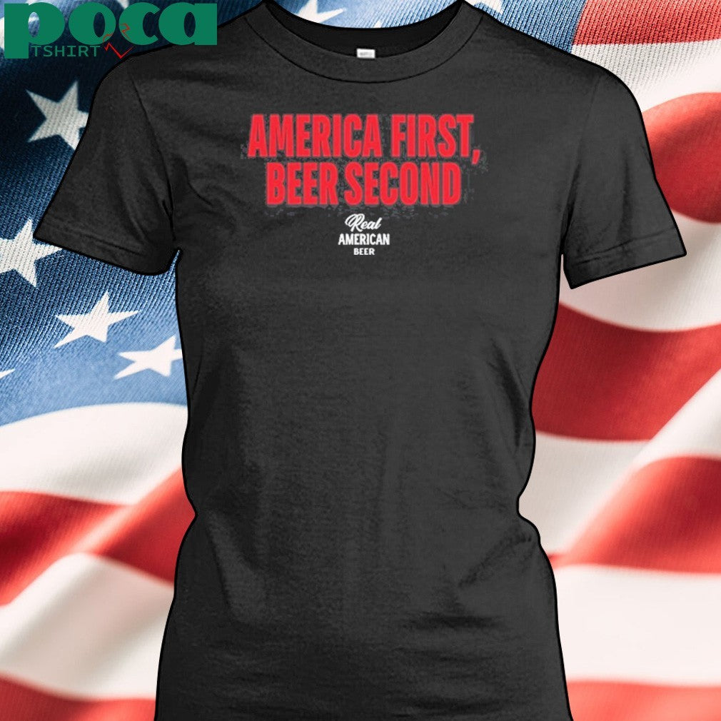 Collin Rugg America First Beer Second Shirt