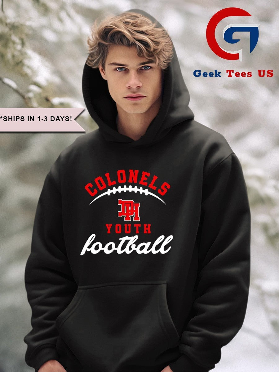 Colonels Youth Football logo shirt