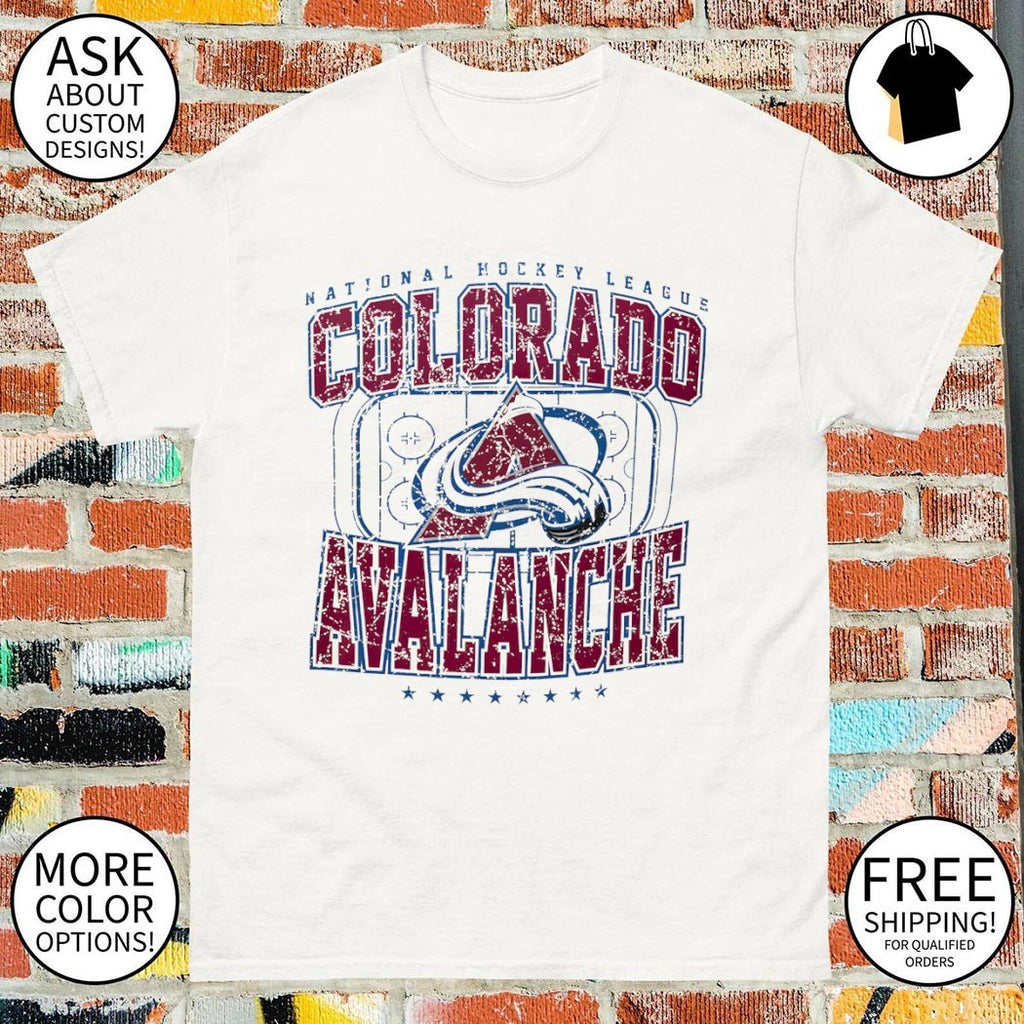 Colorado Avalanche Hockey Starter Distressed Rink National Hockey League 2026 shirt