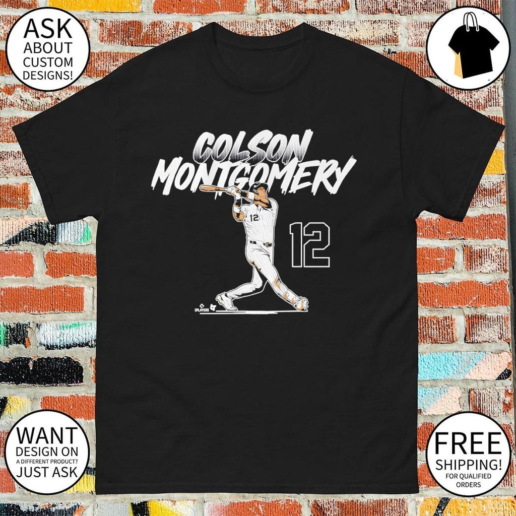 Colson Montgomery Chicago White Sox Baseball Player 12 Jersey Name shirt