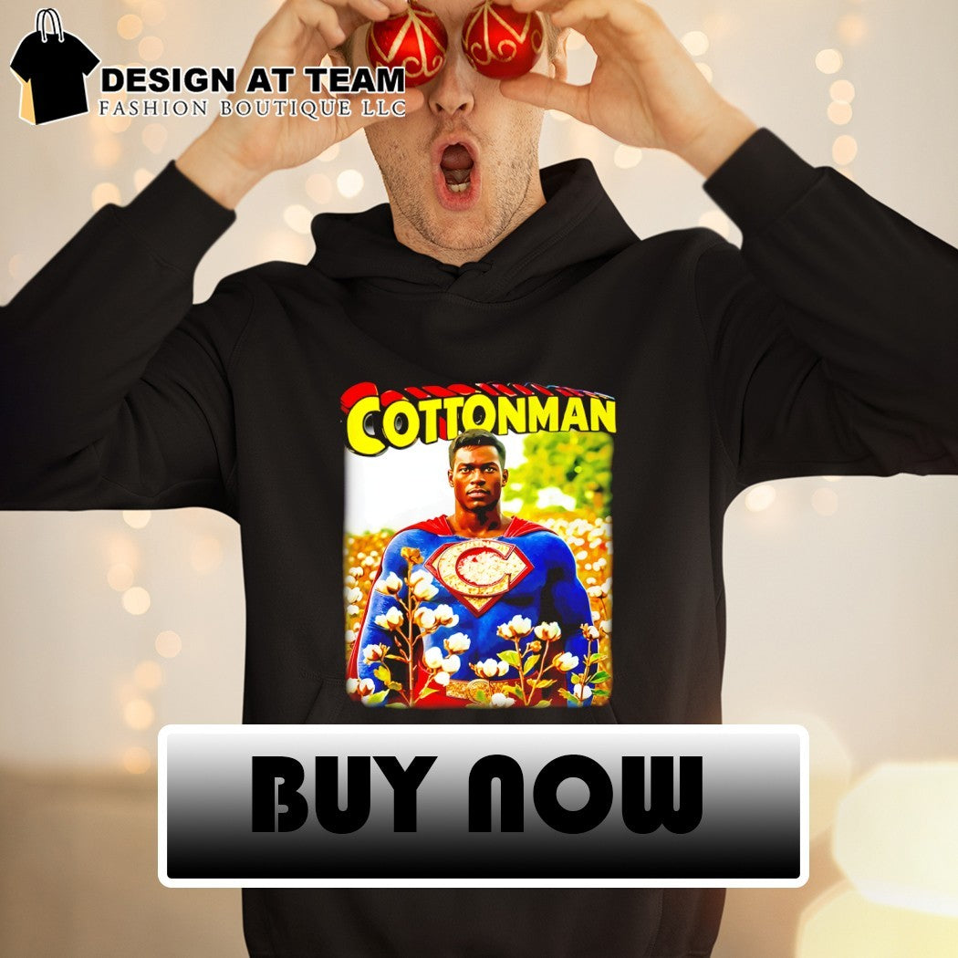 Cottonman Superman parody shirt