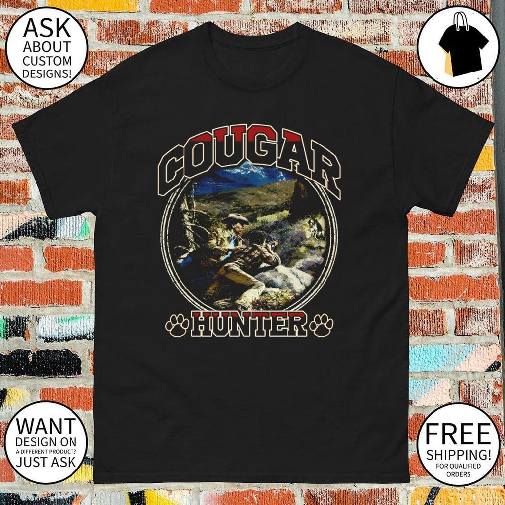 Cougar hunter vintage shirt