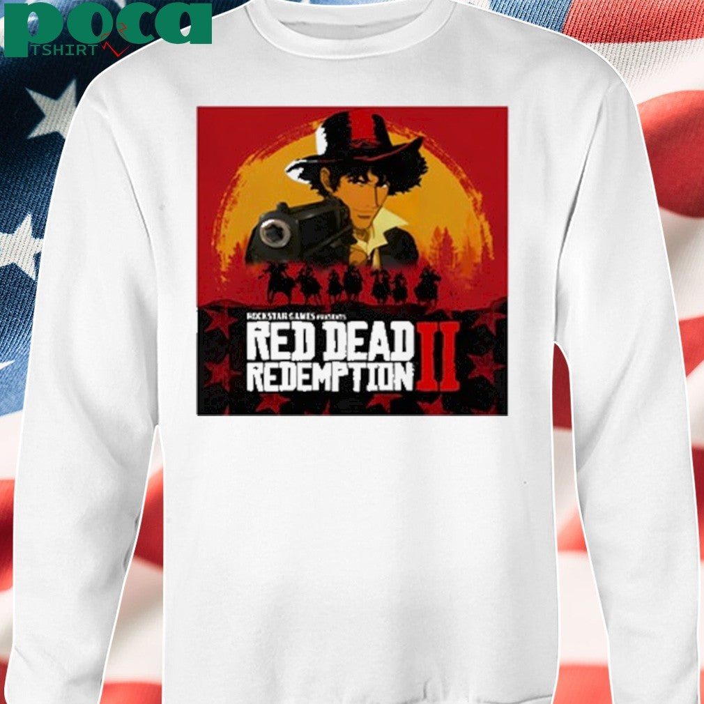 Cowboy Bebop Spike X Red Dead Redemption II shirt
