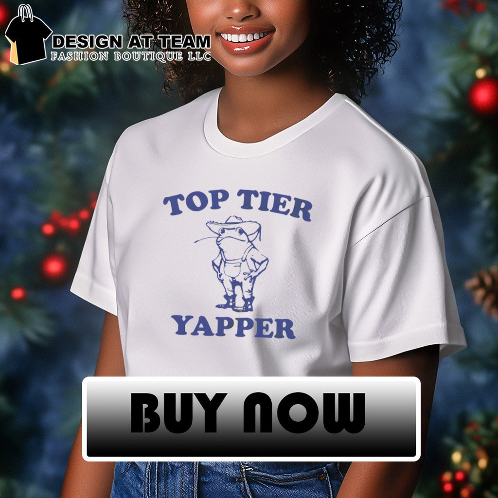 Cowboy frog top tier yapper shirt