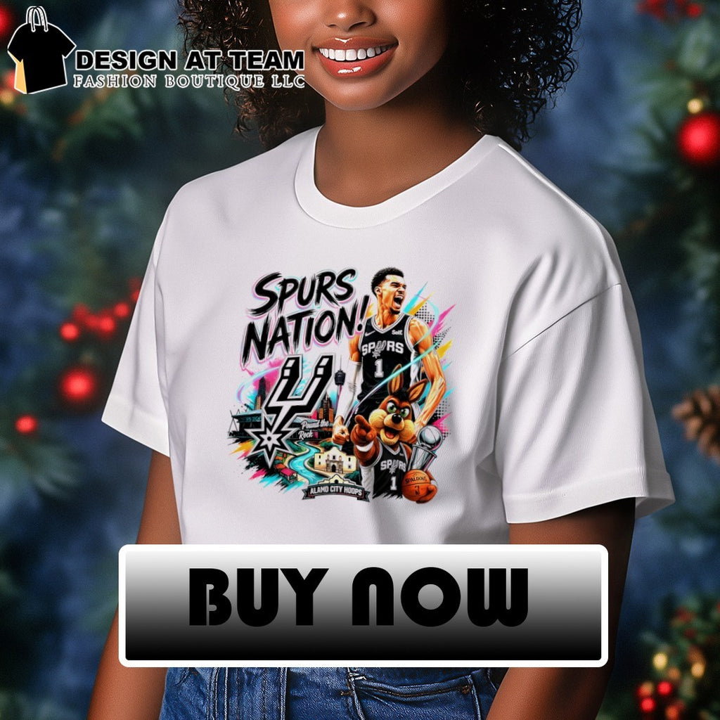 Coyote Victor Wembanyama San Antonio Spurs Basketball Spurs Nation Alamo City Hoops shirt