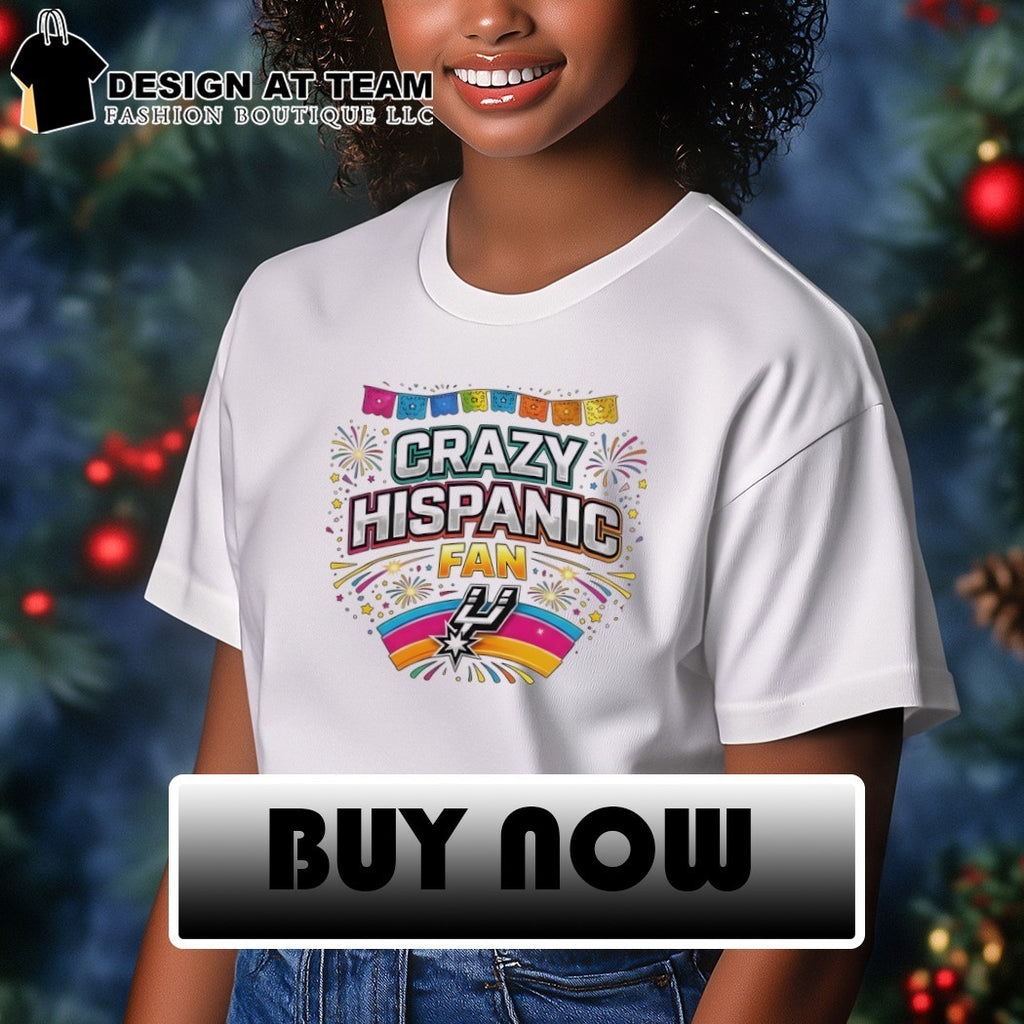 Crazy Hispanic Spurs Fan Basketball Game Day 2026 shirt