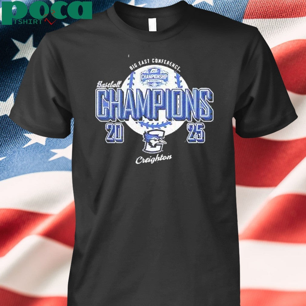 Creighton Bluejays Big East Conference Champions 2025 Shirt