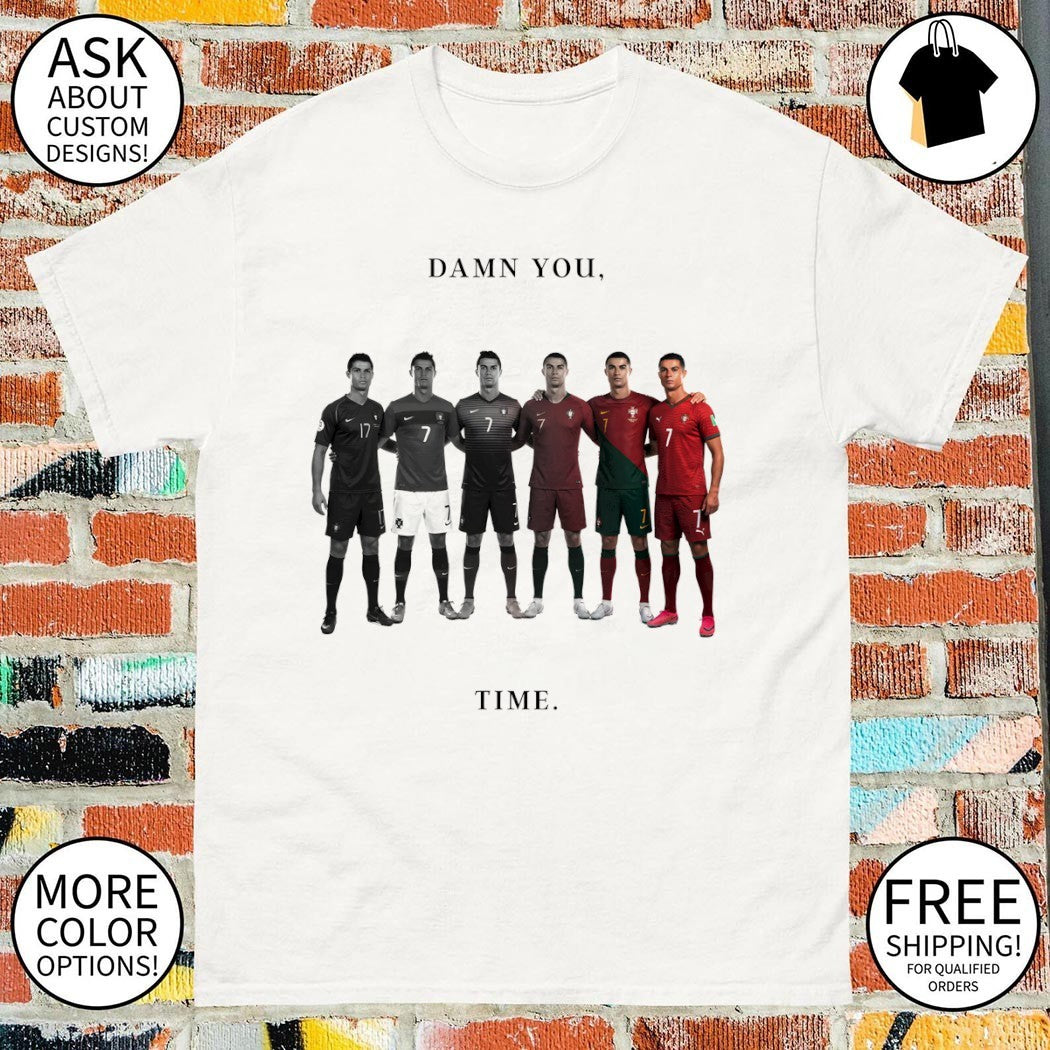 Cristiano Ronaldo damn you time sixth World Cup shirt