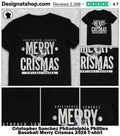 Cristopher Sanchez Philadelphia Phillies Baseball Merry Crismas 2026 shirt