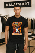 Cruz 85 Oneil Baseball Fire Graphic Sports shirt