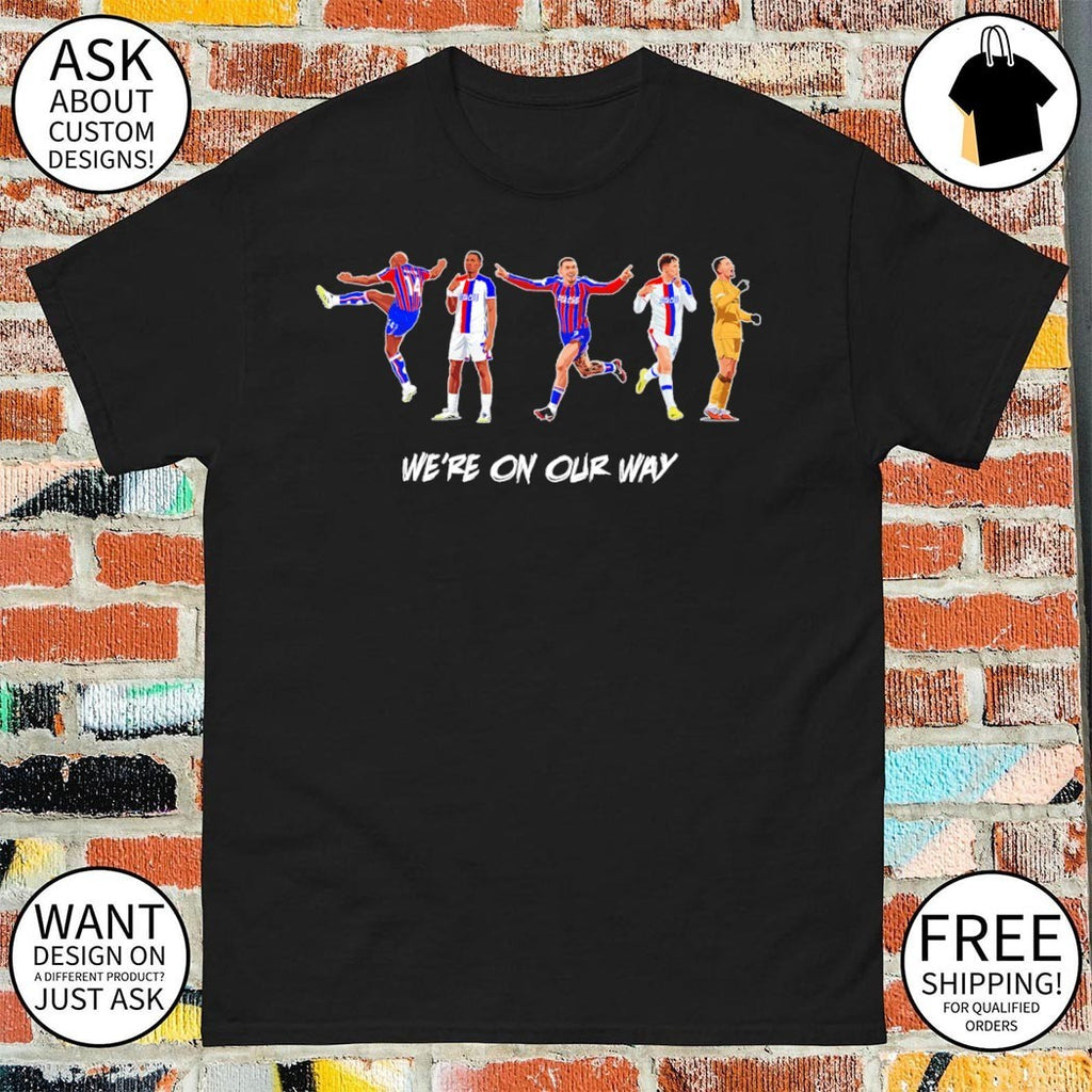 Crystal Palace FC Graphic we’re on our way shirt
