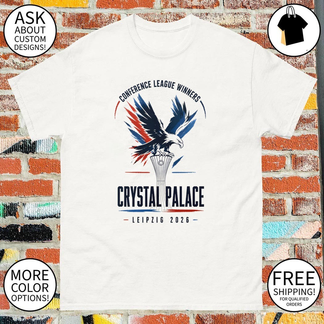 Crystal Palace FC UEFA Conference League Winners 2026 Leipzig shirt
