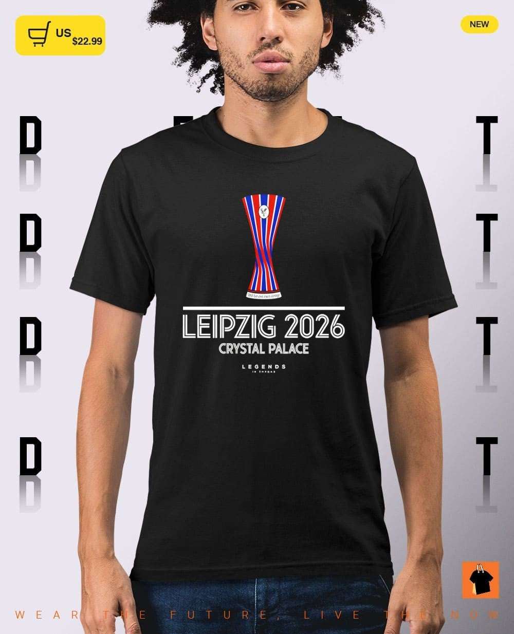 Crystal Palace UEFA Conference League 2026 Leipzig logo shirt
