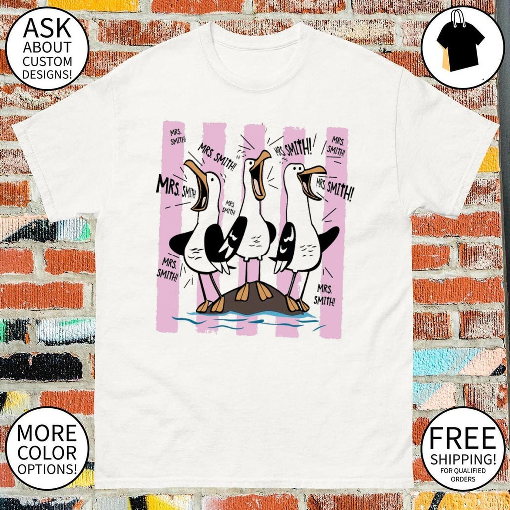 Custom Seagulls Teacher Funny Teacher Appreciation shirt