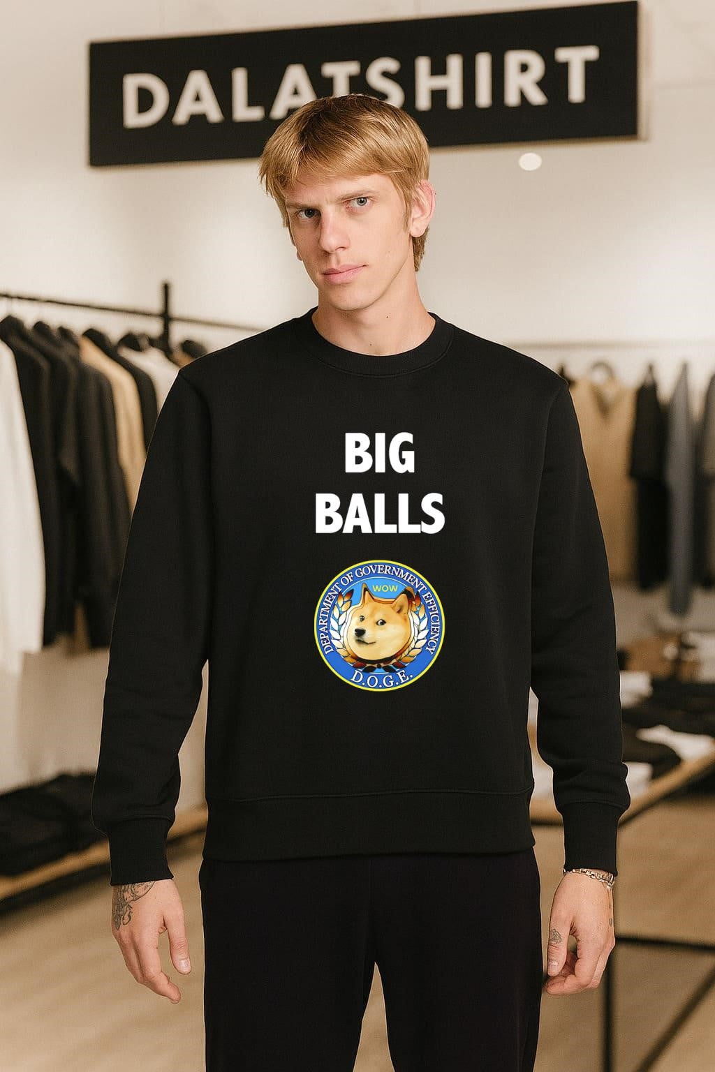D.O.G.E big balls shirt