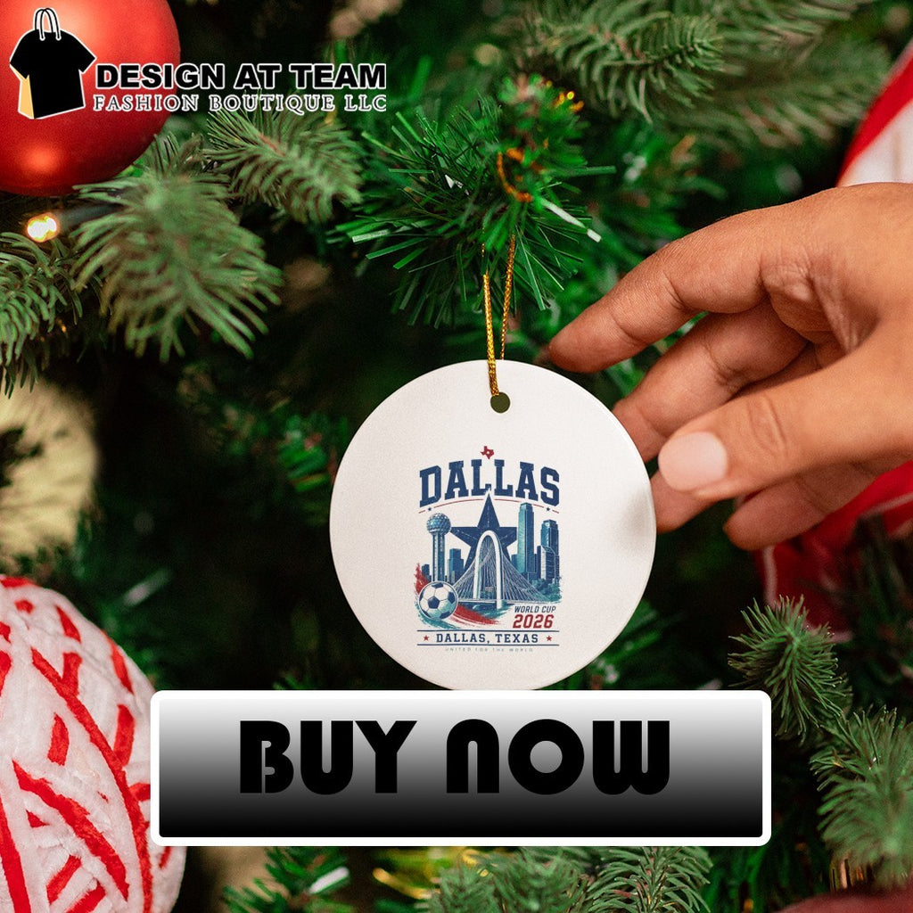 Dallas 2026 World Cup Soccer Skyline Graphic United for the world shirt