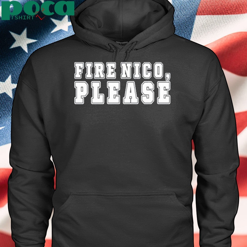 Dallas Stars Fans Wearing Fire Nico Please shirt
