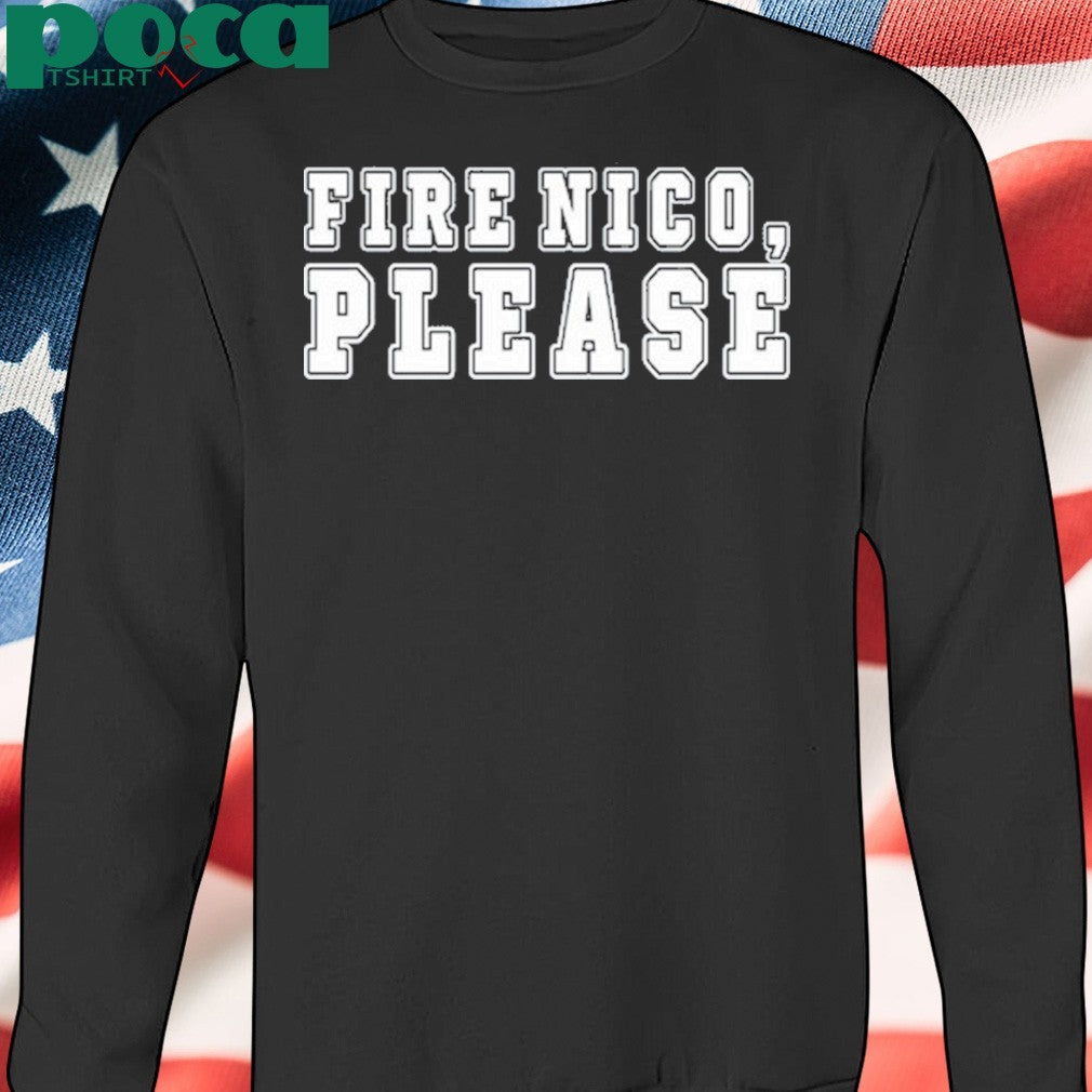 Dallas Stars Fans Wearing Fire Nico Please shirt