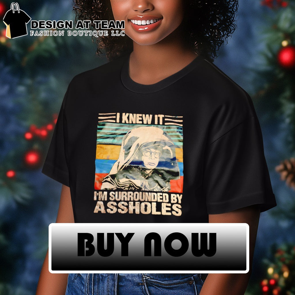 Dark Helmet Spaceballs I knew it I’m surrounded by assholes vintage shirt