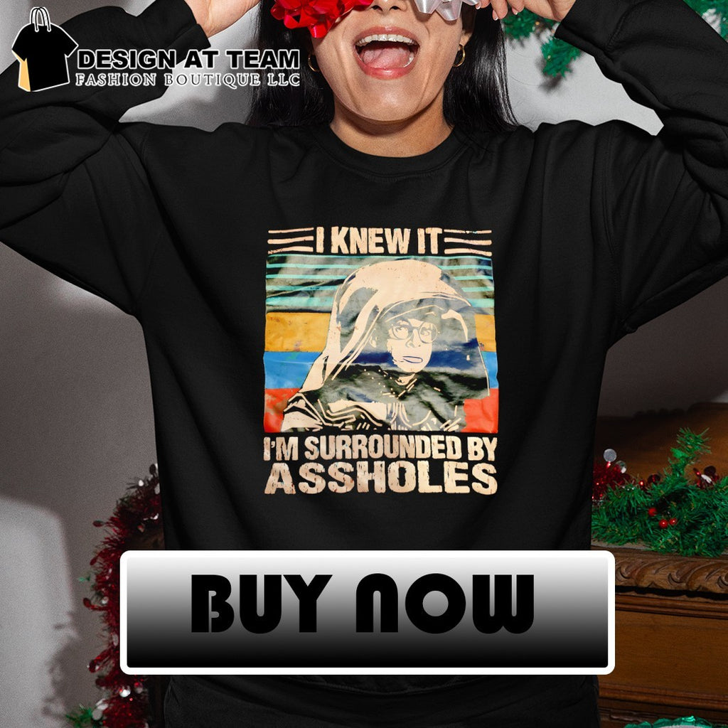 Dark Helmet Spaceballs I knew it I’m surrounded by assholes vintage shirt