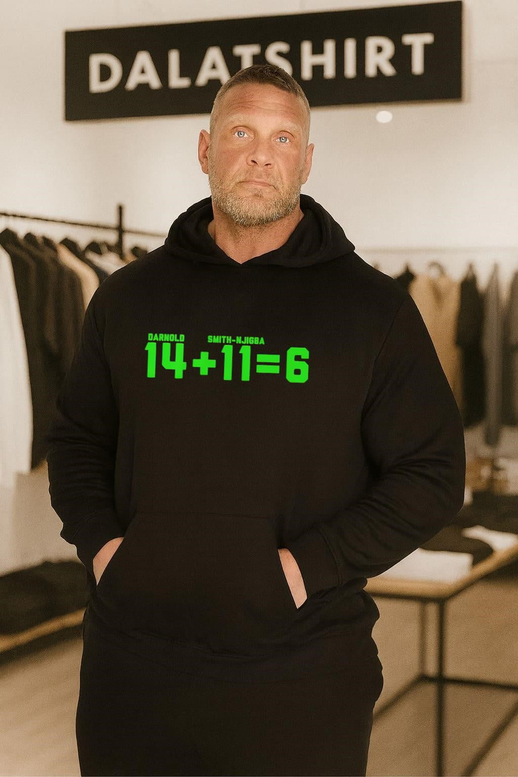 Darnold 14 Plus Smith-Njigba 11 Equals 6 Football shirt