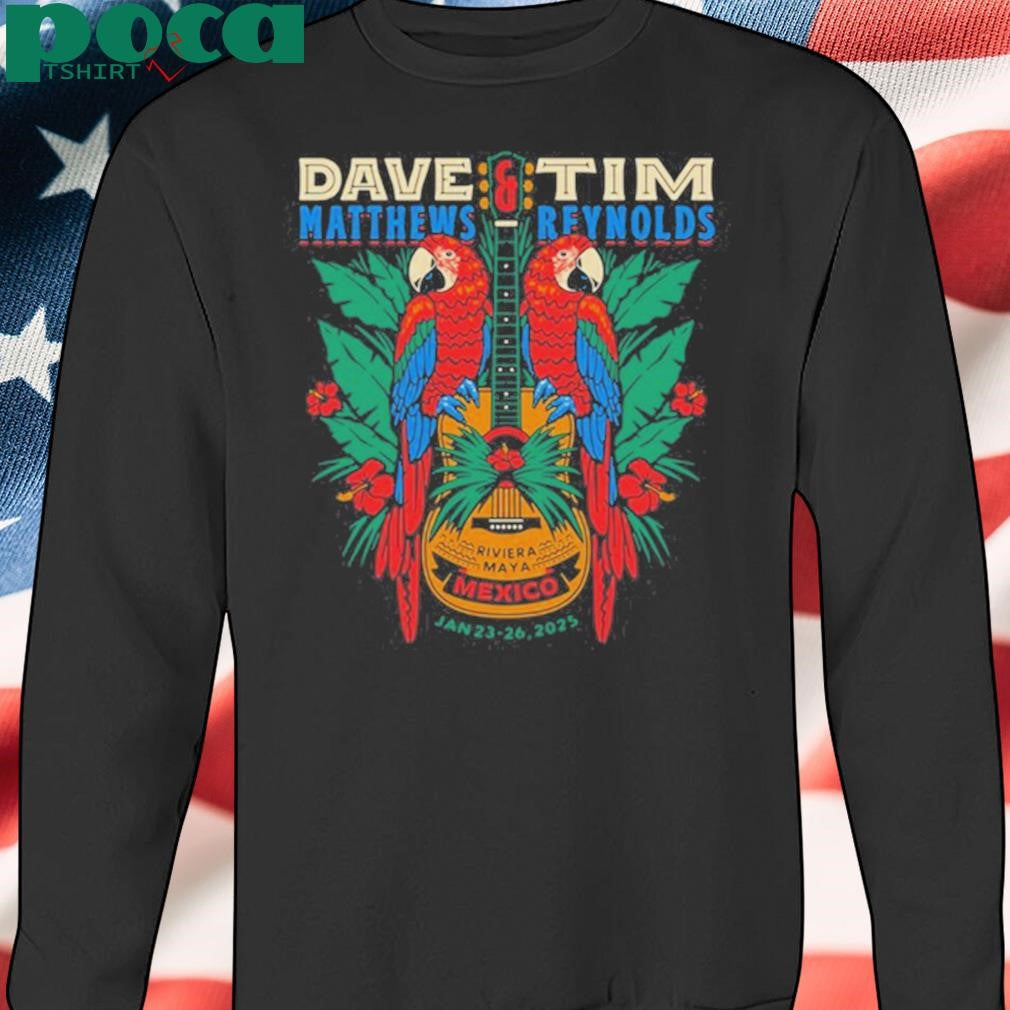 Dave Matthews Band & Tim Reynolds Live Concert At Moon Palace Riviera Maya January 2025 Shirt