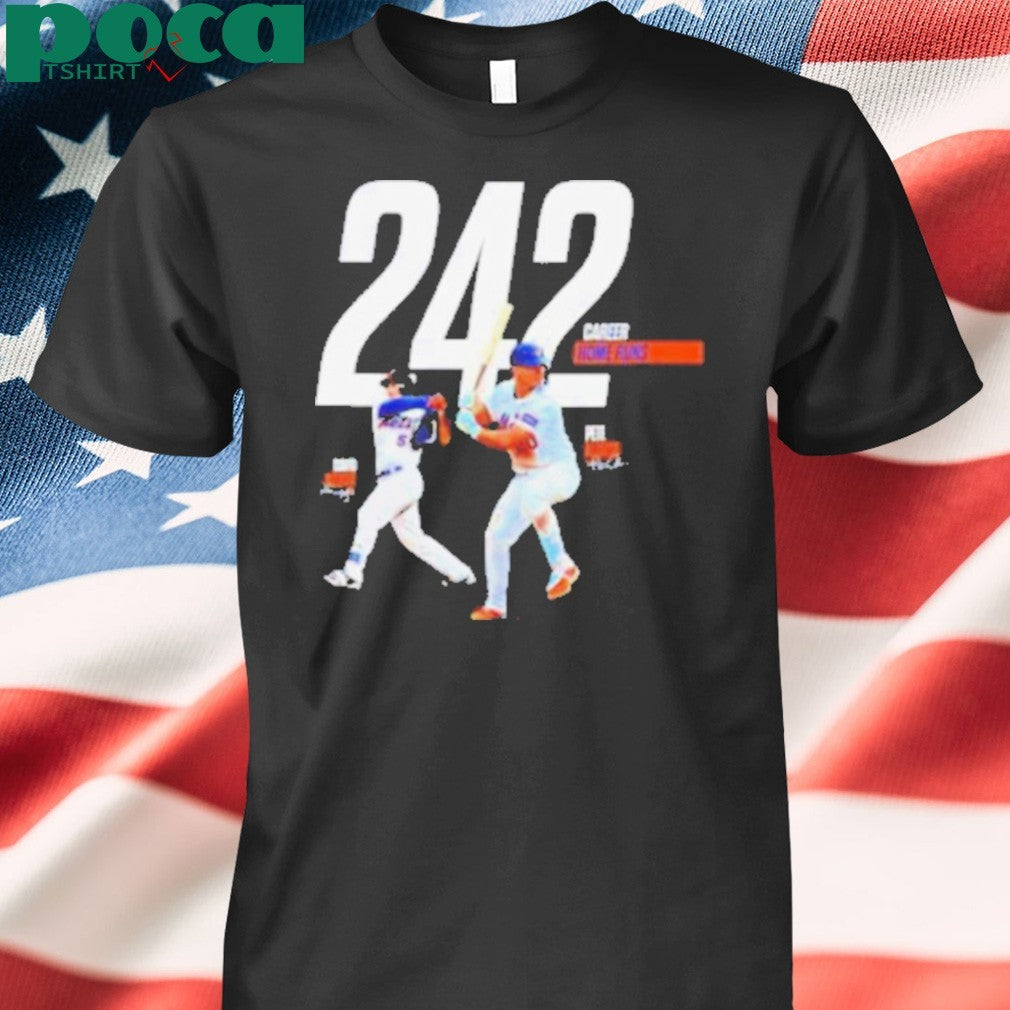 David Wright and Pete Alonso 242 Career Home Runs signature shirt