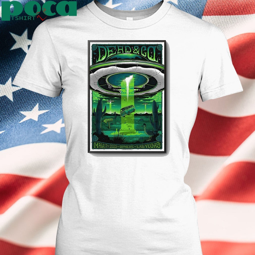 Dead & Company 05 17 2025 Sphere Las Vegas, NV Event Poster shirt