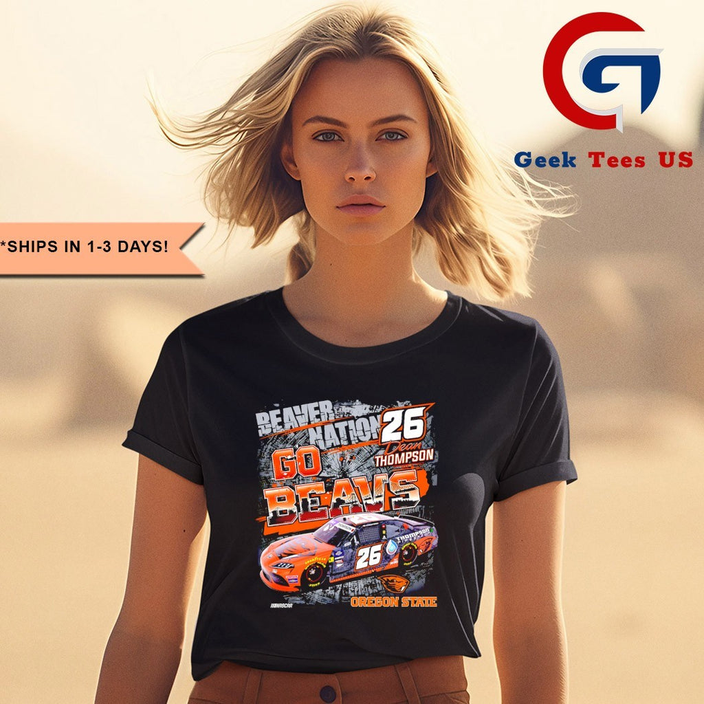 Dean Thompson Car go Beavs Oregon State Beavers shirt