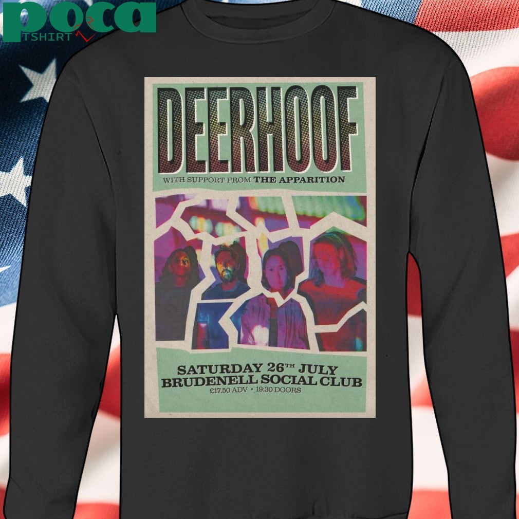 Deerhoof Jul 26 2025 Brudenell Social Club In Leeds UK Poster T-shirt