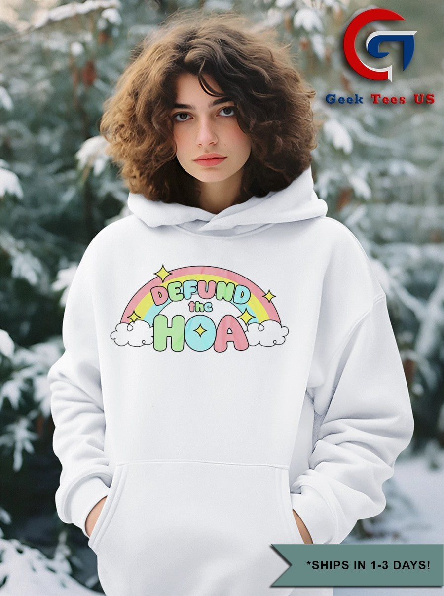 Defund the HOA rainbow shirt