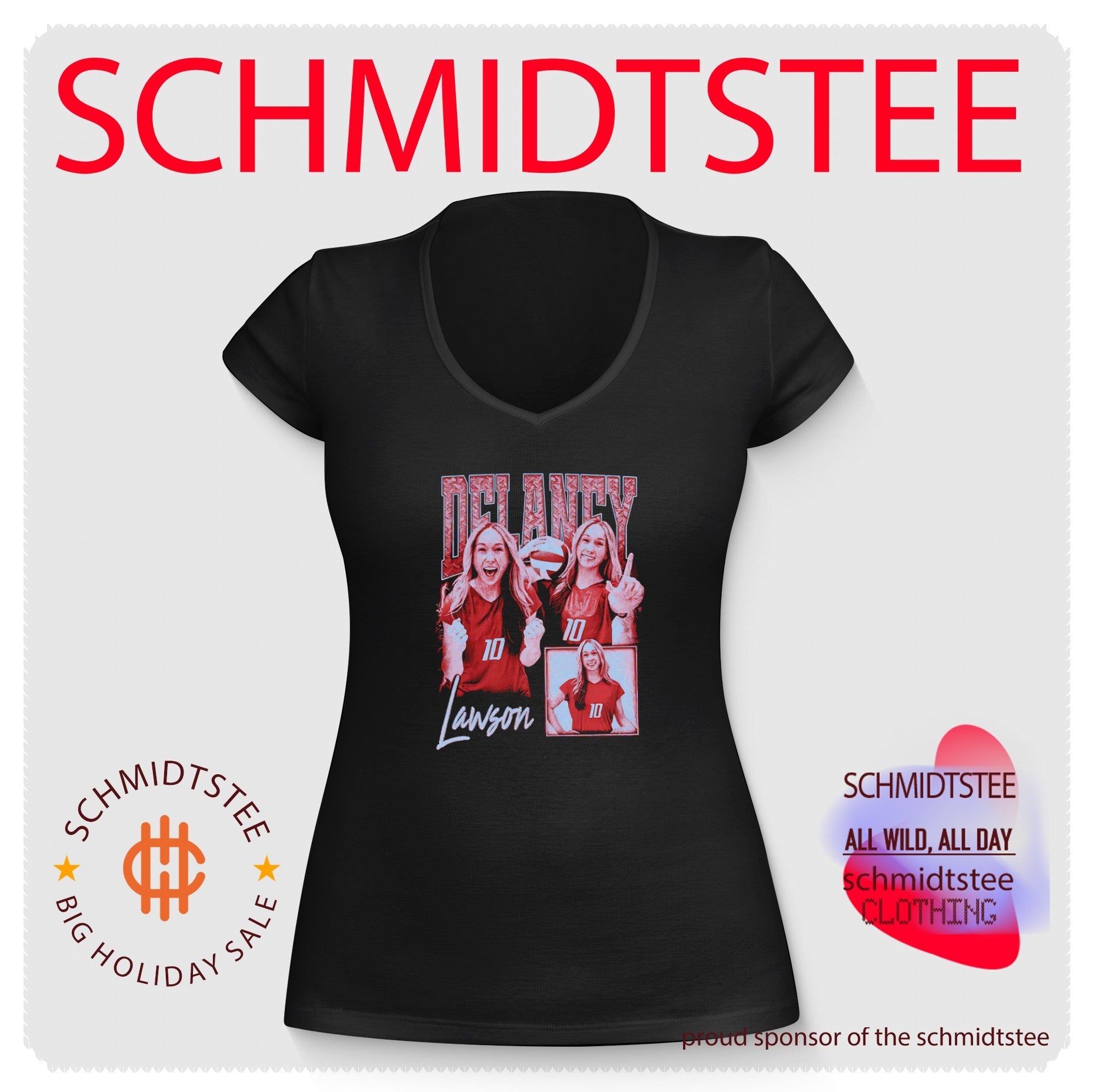 Delaney Lawson Volleyball Player athlete shirt