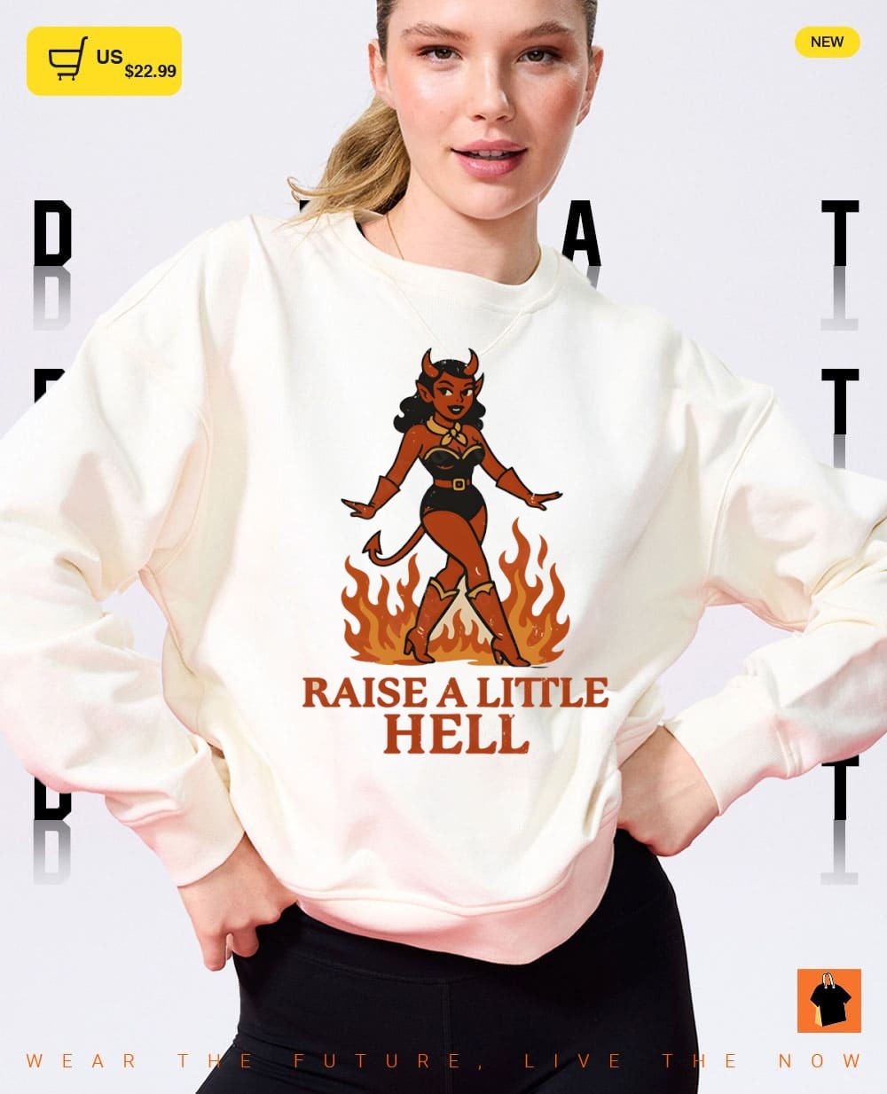 Demon cowgirl raise a little hell shirt