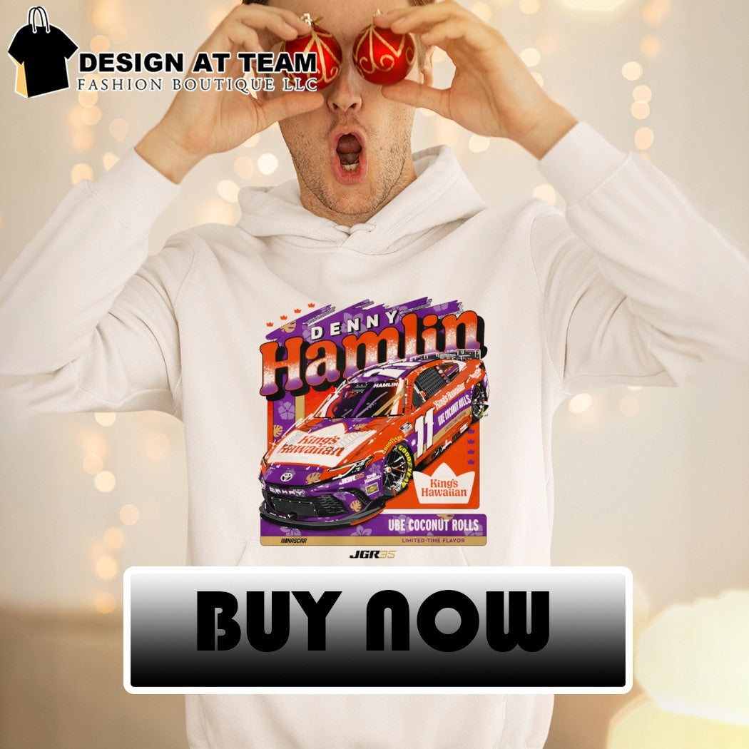 Denny Hamlin Nascar Toyota Camry King’s Hawaiian Ube Coconut Rolls shirt