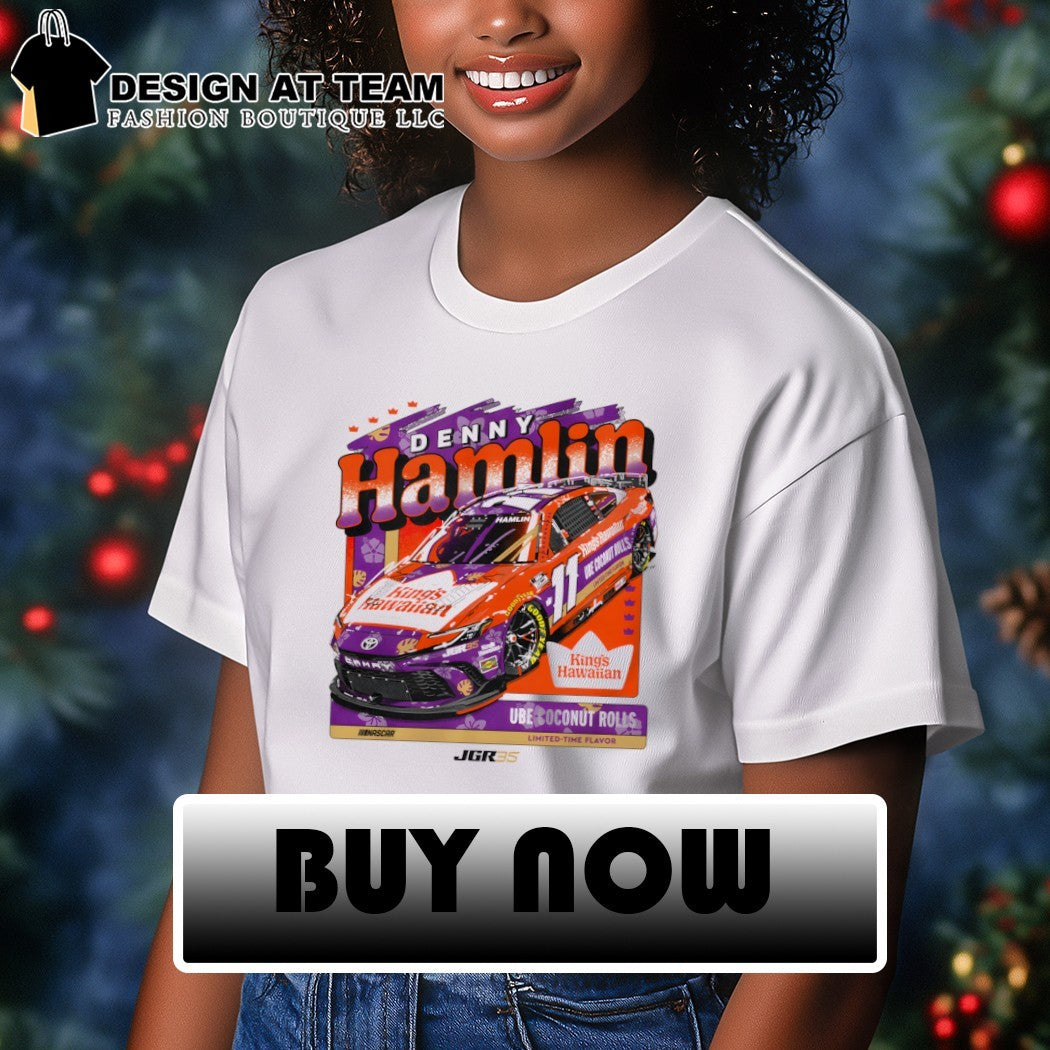 Denny Hamlin Nascar Toyota Camry King’s Hawaiian Ube Coconut Rolls shirt