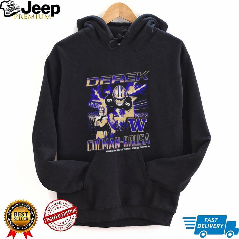 Derek Colman Brusa Washington Huskies vintage shirt